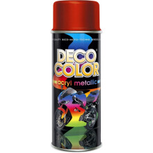 METALLIC GLITTER METALIZED SPRAY PAINT 400 ML CANDY RED