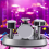 Kids Drum Set Finger Electronic Mini for 2