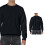 True Face (Black - 2 Pack, L) 2&3Pack Mens Plain Sweatshirt JumperJersey Sweater 6