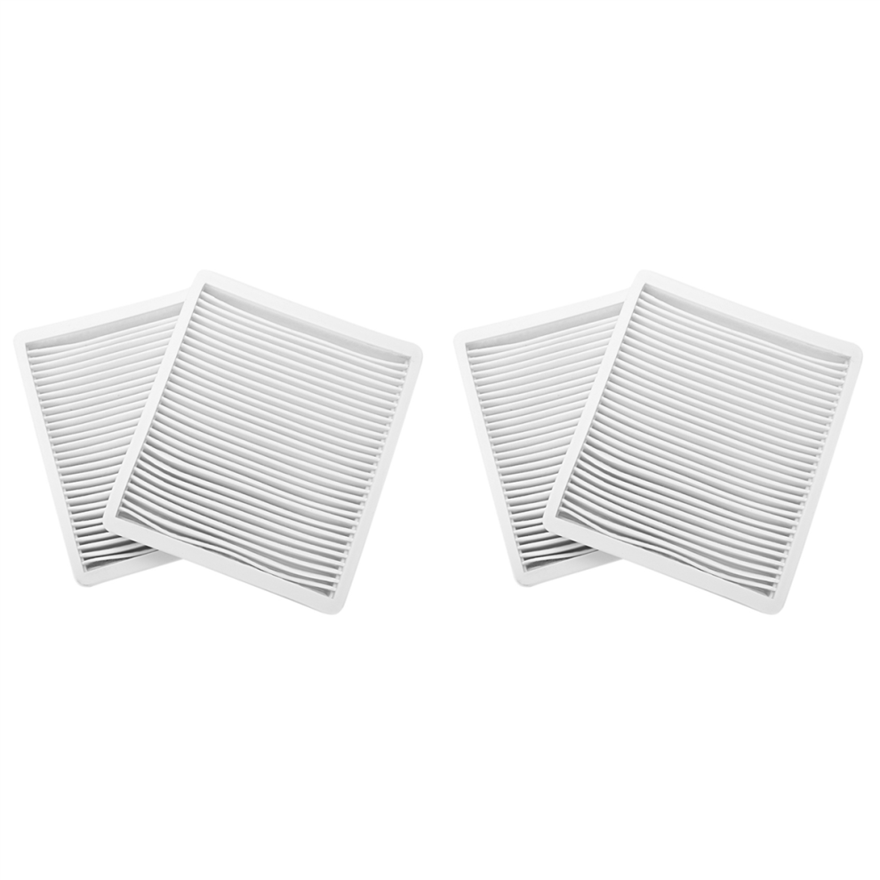 Lot de 4 filtres à poussière Hepa pour aspirateur Sc4300 Sc4470 Blanc -B710W Accessoires Pièces
