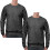 True Face (Charcoal - 2 Pack, S) 2&3Pack Mens Plain Sweatshirt JumperJersey Sweater 3