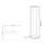 URBN Living (All 3 Piece - Grey) Under Sink Cupboard Mirror Unit WC Paper Dispenser 10