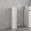URBN Living (All 3 Piece - White) Under Sink Cupboard Mirror Unit WC Paper Dispenser 7