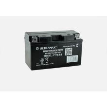 Genuine Ultra Max YT7B-BS, 12V 6.5AH 70 CCA Motorbike Motorcycle Battery