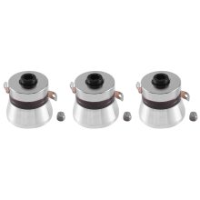 Transductor ultrasónico de limpieza piezoeléctrico ultrasónico de 3 piezas de 100 W y 40 KHz