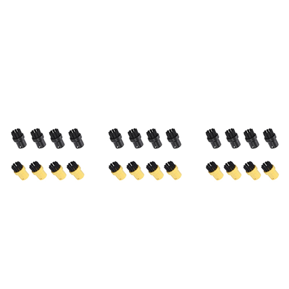 Lot de 24 brosses à poils pour outils à main pour nettoyeur vapeur SC1 SC2 SC3 SC4 SC5 SC7