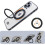 OX OX Ring iPhone 15 Pro Case 360 Rotating Magsafe Shockproof Magnetic Cover - Wolf White 2