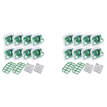 Für VK200 FP200, Ersatzfilter für den Staubsaugerbeutel Kobold, 16 Beutel + 4 HEPA-Filter + 24 Parfums