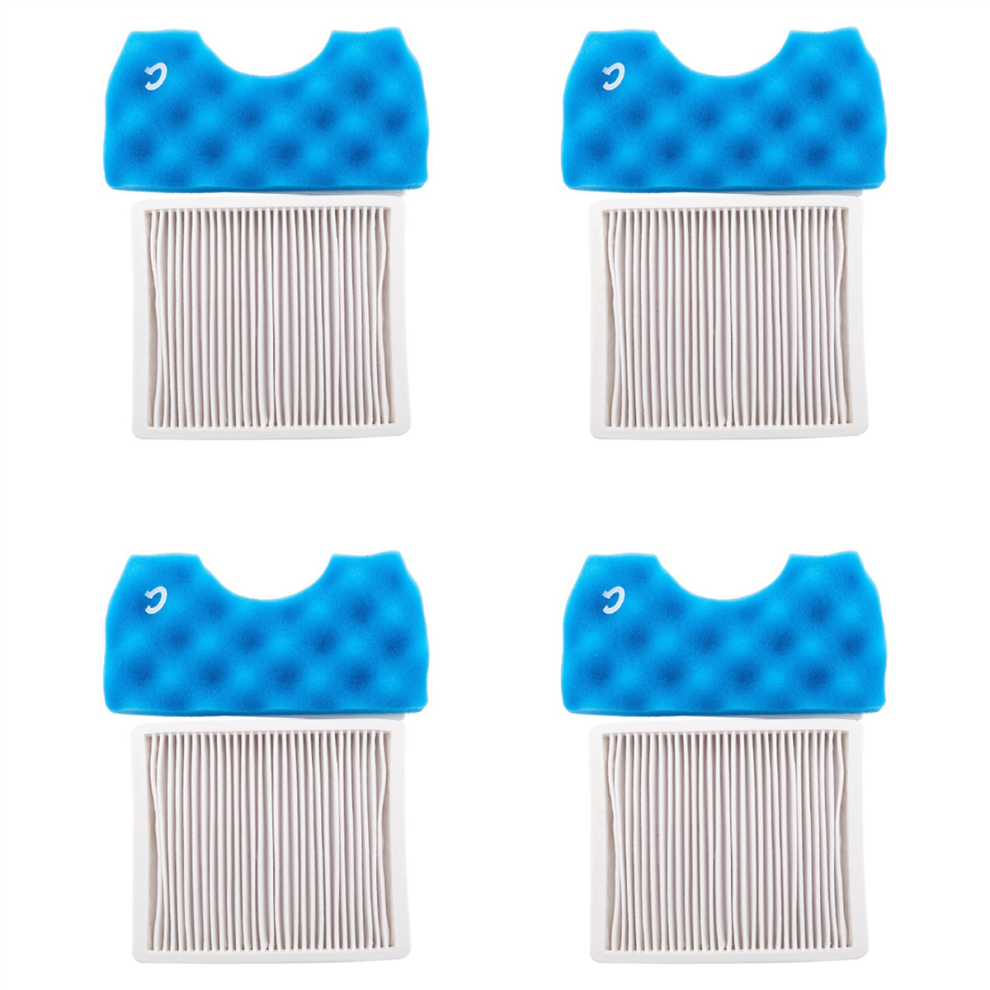 Filtros De Polvo H11 Hepa + 1 Juego De Filtros Hepa Azules Para Piezas De Aspiradora SC4300 SC4470 -B710W-image