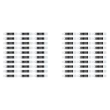 60 Pcs Forehead Thermometer Strips Adhesive Reusable Stickers Discoloration Sticker