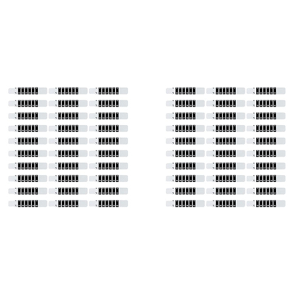 Spactz 60 Pcs Forehead Thermometer Strips Adhesive Reusable Stickers Discoloration Sticker