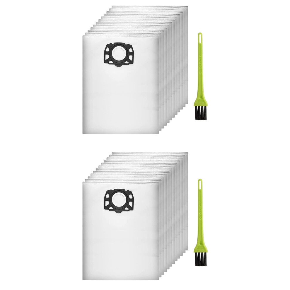 Packung Mit 24 Filterbeuteln Und Austauschbarem Filter FüR Den Staubsauger WD4 WD5 WD6 MV4 MV5 MV6, Schutz Gegen Die Tasche-image