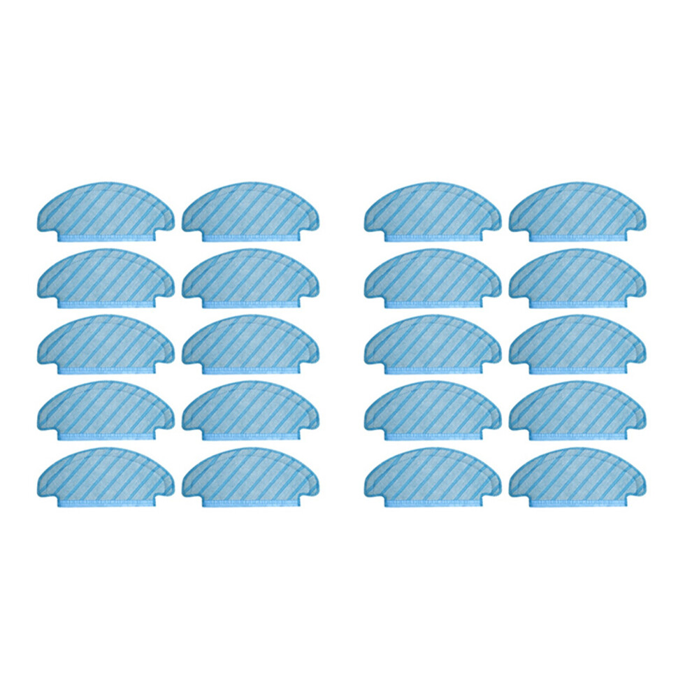 20Pcs Mop Cloths Cleaning for T8 Vacuum Cleaner Accessories Floor Replacement Cloth