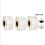 Transparent Sealing Sticker PVC Plastic Label 500Pcs Per Roll 3Roll 4