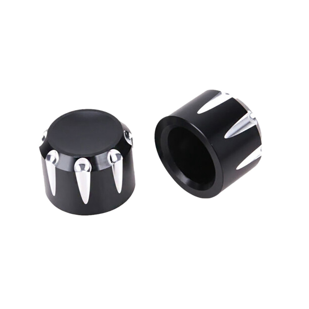 Front Axle Cap Nut Cover For Glide Sportster Dyna 4852689256621