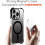 OX OX Armour iPhone 15 Pro Max Case Magsafe Magnetic Shockproof Phone Cover - Eclipse Black 6