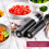 (Black) Innoteck Electric Salt and Pepper Mill Set 6