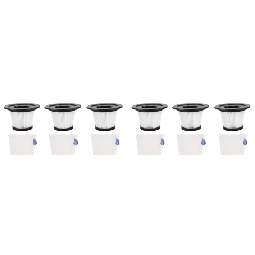 6 Pack Replacement HEPA Filter Compatible for K17 Cordless Vacuum