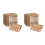 40PCS Cardboard Egg Cartons Blank Paper Pulp One Dozen Container Empty Tray Holder 1