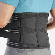 (XXL) Back Braces For Lower Back Pain Relief With 6 Stays Breathable Lumbar Support Belt For Men Women Work Posture Corrector Girdle