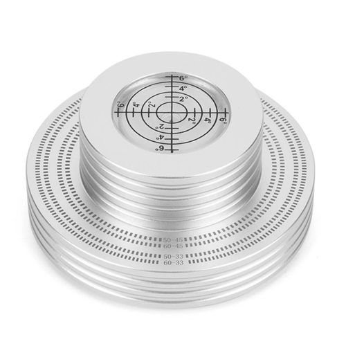 Plattenstabilisator für Schallplattengewicht LP Silber