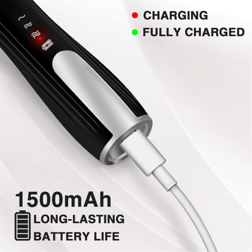 Mousseur à lait rechargeable portatif à 3 vitesses, blanc 2
