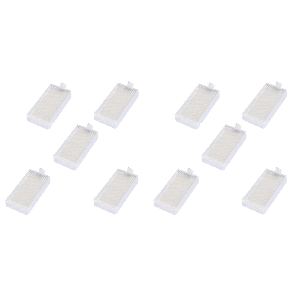 Kit De 10 Filtros Hepa Para Aspiradora Robot V5S, V5, X5, V3S Pro, V3L Y V50-image