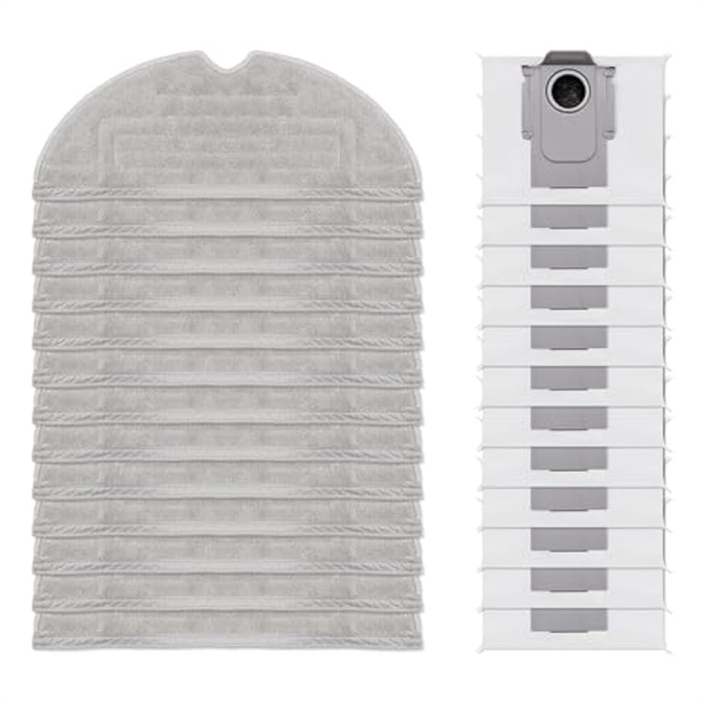 12 sacs à poussière et 12 chiffons de nettoyage pour S7/S7+/S7 MaxV/S7 MaxV Plus