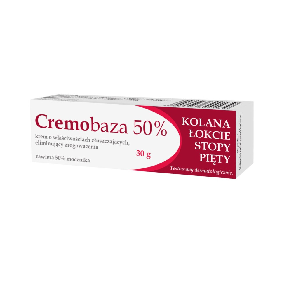 Farmapol Cream Cremobaza 50% With Urea With Exfoliating Properties, Eliminating Calluses 30 G