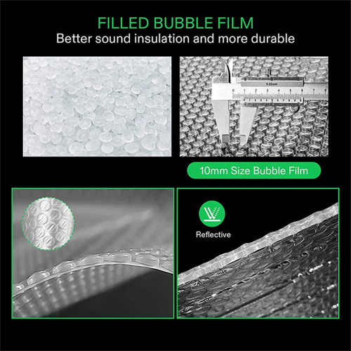 Reflective Wrap Insulation Bubble Film for Require A Vapor Barrier 1