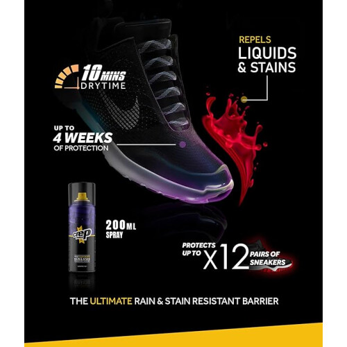 Crep Protect Shoe Protector Spray - 200ml Rain & Stain Waterproof 1