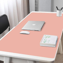 (Pink, 120*50cm) Double-side Portable Large Mouse Pad Gamer Waterproof Pu Leather Desk Mat Computer Mousepad Keyboard Table Cover