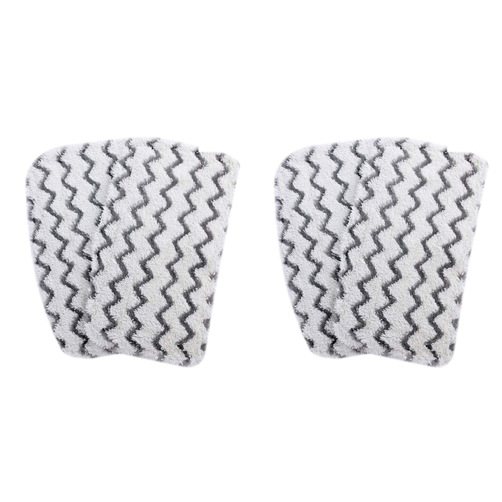 Lot de 4 tampons de rechange pour balai vapeur pour aspirateurs S1000 S1000A S1000C S1000WM S1001C