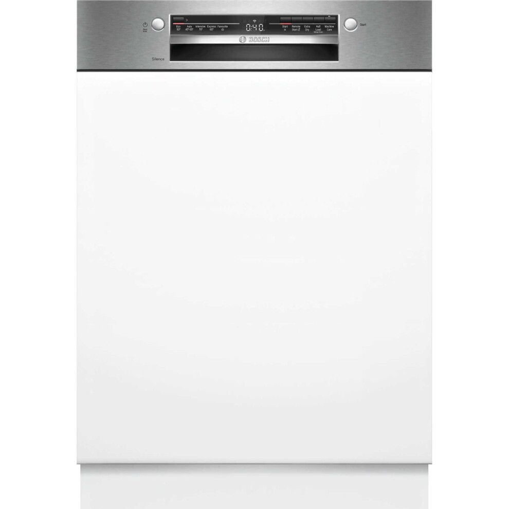 Bosch SMI2HTS02G Series 2 Semi-Integrated 13 Place Setting Smart Dishwasher