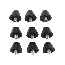 25 Pcs Football Shoe Replacement Spikes 16mm Soccer Shoe Studs Spikes For 5mm Threaded Running Shoe