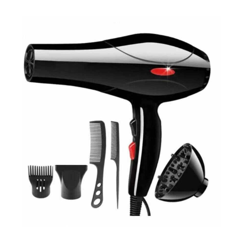 Sunshine Smile 5 In 1 Professional Style Hair Dryer Nozzle Concentrator Blower Pro Salon Heat