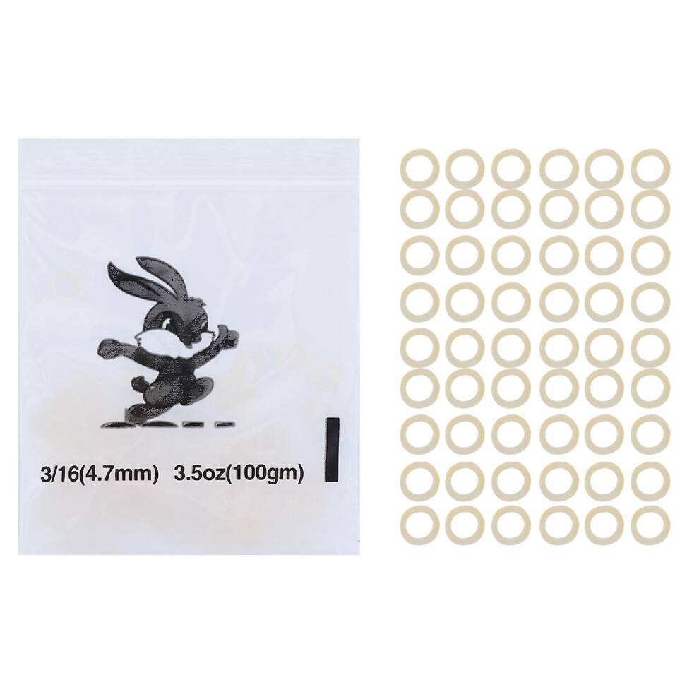 500 Pcs Fleximounts Braces Rubber Band Orthodontic Bands 3/ 16 Braces Bands Tiny Rubber Bands Clear Rubber Bands