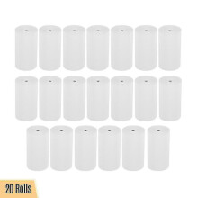 Exquisite Thermal Paper Rolls 57*30mm Printer Paper Cash Register Rolls For Supermarket Pos Receipt Paper Printing 20 Rolls