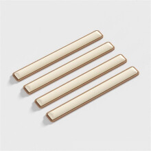(long coffee) Refrigerator Door Anti-collision Strip Silicone Chair Back Wall Protection Strip Sofa Dining