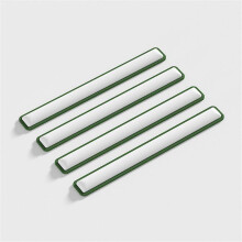 (long deep green) Refrigerator Door Anti-collision Strip Silicone Chair Back Wall Protection Strip Sofa Dining
