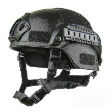 (Black) New Tactical Airsoft Paintball Military Protective Swat Fast Helmet Combat Hfmqv