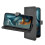 (Black) For Motorola E15 Wallet Flip Cover Case 5