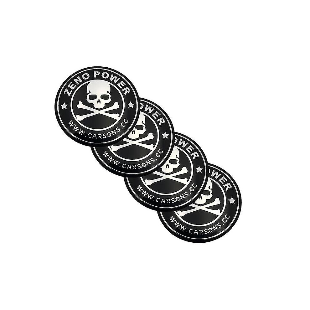 (F) 56Mm Aluminum Punisher Skull Logo Emblem Badge Sticker Alloy Car Hub Center Hub Cap Badge Car Wheel Sticker Styling Accessories 9372166665005