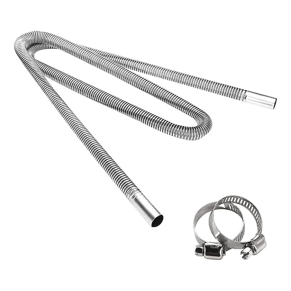 Car Heater Exhaust Hose - 200Cm Flexible Diesel Gas Vent Hose (25Mm) 8792504158401