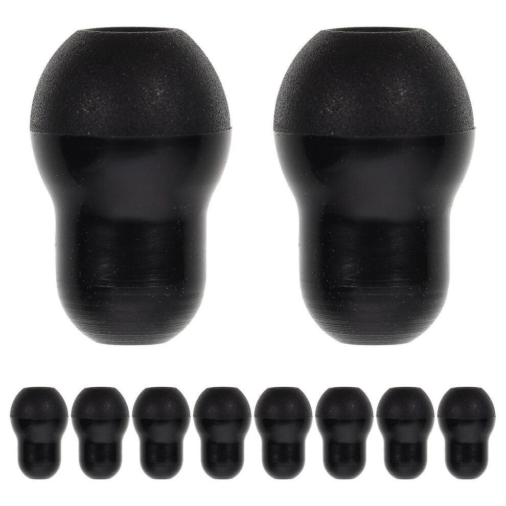 10 Pieces Silicone Earplugs Stethoscope Parts Earplug Replacement Soft Sealing Earbuds Universal Stethoscope Earbuds