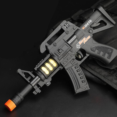 2pack Gun Toy Set With Flashing Lights 1