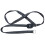 Gencon Large Headcollar Left Black/Silver 2