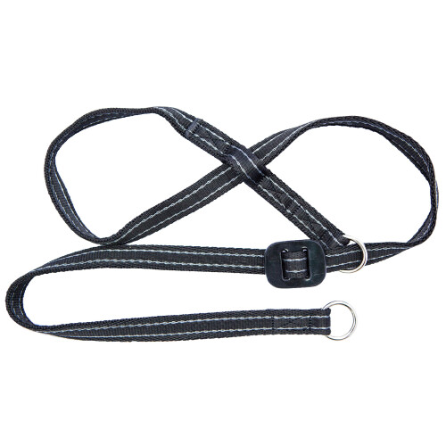Gencon Large Headcollar Left Black/Silver