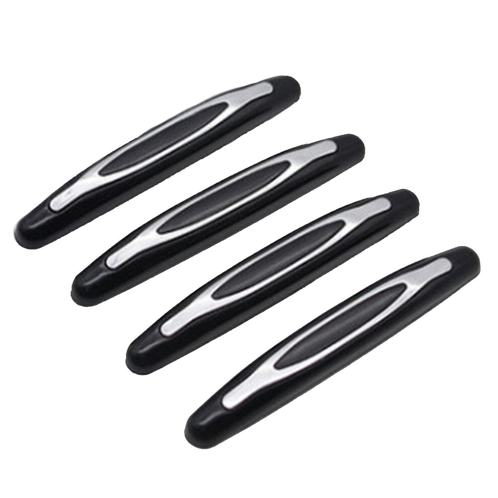 4Pcs Protection Car Door Guard Buffer Trimming Strip Anti Scratch Self Adhesive 9372166693145
