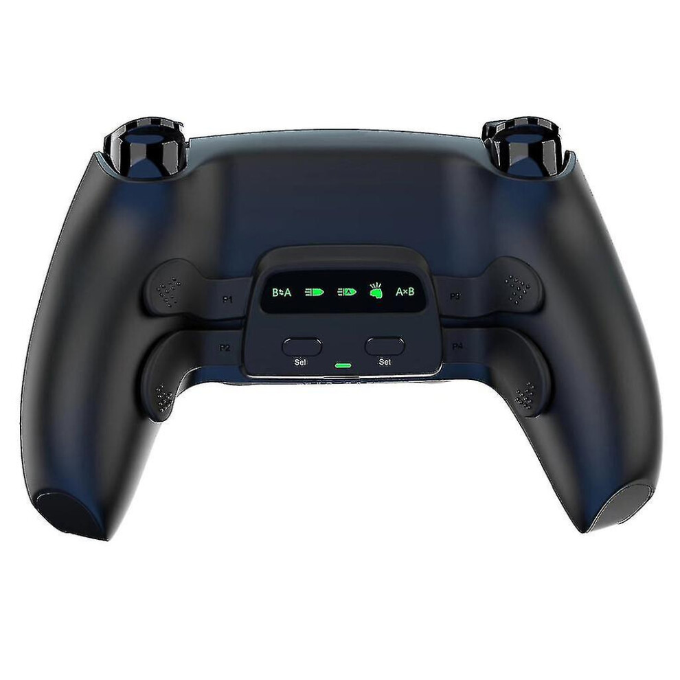 (Black) For Ps5 Controller Remappable Kit Back Shell And 4 Back Buttons Rise Remap Kit Black 8792504186527